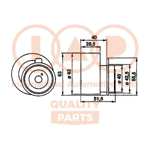 127-11054 IAP QUALITY PARTS
