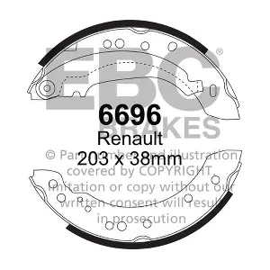 6696 EBC Brakes