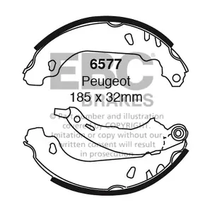 6577 EBC Brakes