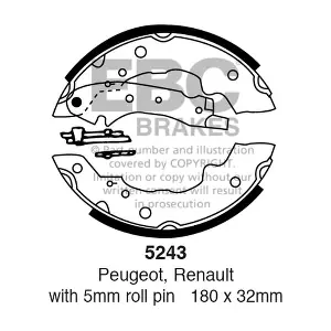 5243 EBC Brakes