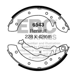 6543 EBC Brakes
