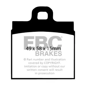 DP111 EBC Brakes