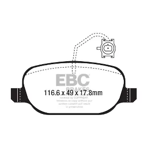 DP22236 EBC Brakes