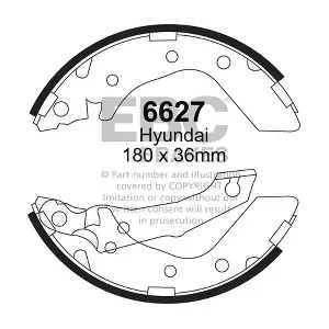 6627 EBC Brakes