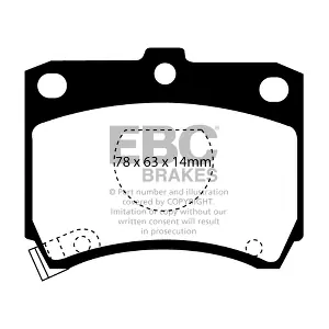 EBC Brakes DP737