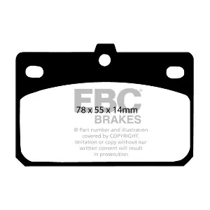 DP166 EBC Brakes