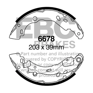 6678 EBC Brakes