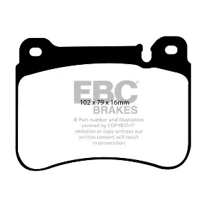 DP1590 EBC Brakes