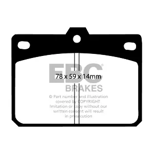 DP196 EBC Brakes