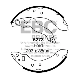 6273 EBC Brakes