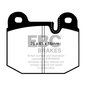 DP341 EBC Brakes