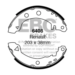 6408 EBC Brakes