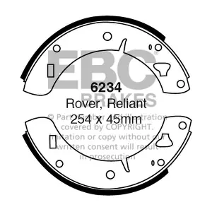 6234 EBC Brakes