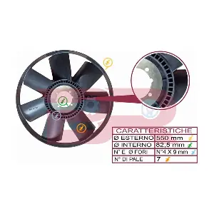 BRAC3523 BOTTO RICAMBI