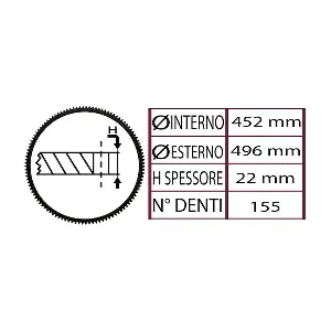 BOTTO RICAMBI BRM3386