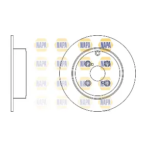 NAPA NBD5219 Гальмівний диск