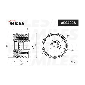AG04008 MILES