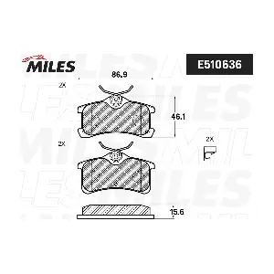 MILES E510636