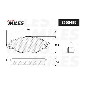 MILES E500485