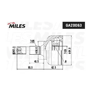 MILES GA20063