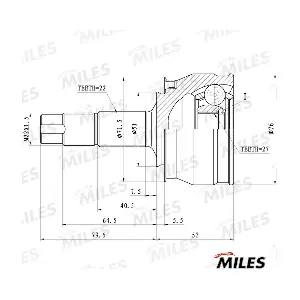MILES GA20718