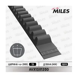 MILES AVX13X1200