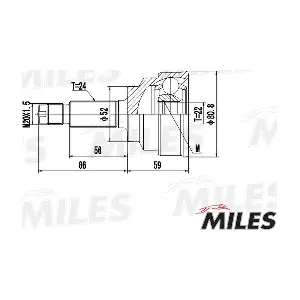 GA20596 MILES