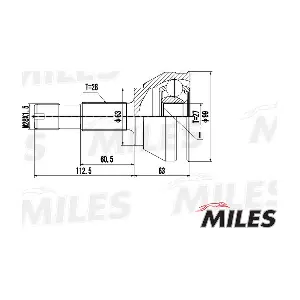 GA20622 MILES
