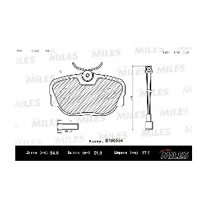 MILES E100554