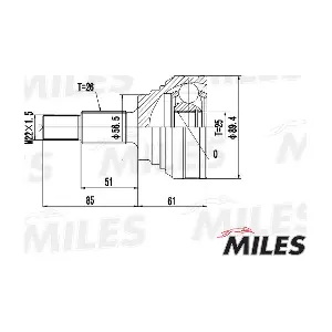 GA20606 MILES