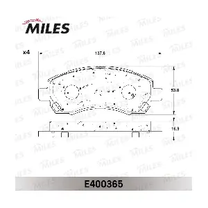 MILES E400365