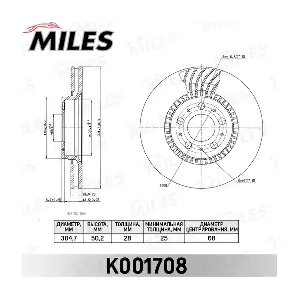 MILES K001708