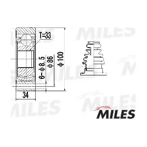 GA10009 MILES