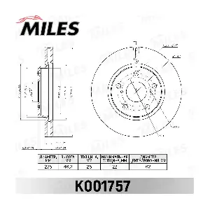 MILES K001757