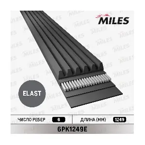 MILES 6PK1249E