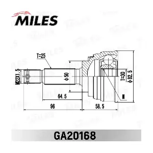 GA20168 MILES