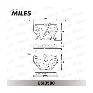 MILES E510500