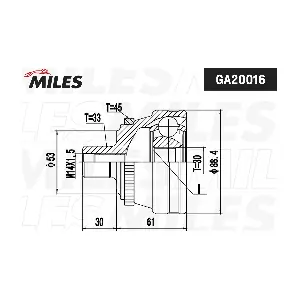 GA20016 MILES