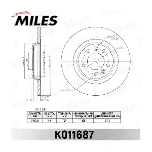 MILES K011687
