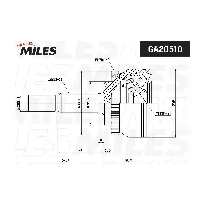 GA20510 MILES