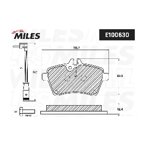 MILES E100630