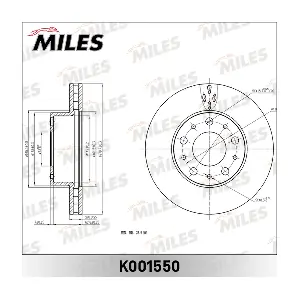 MILES K001550