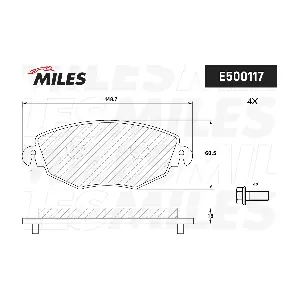 MILES E500117