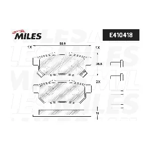 MILES E410418
