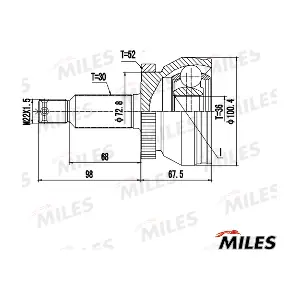 GA20727 MILES