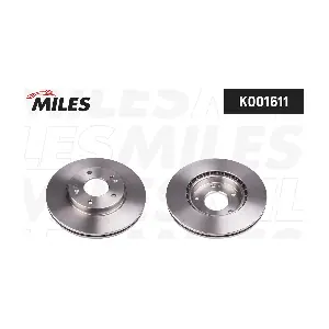 MILES K001611 Гальмівний диск