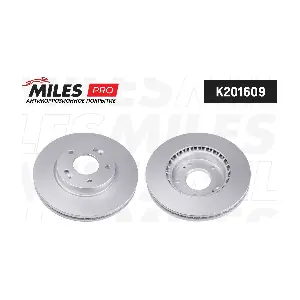 MILES K201609 Гальмівний диск