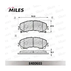 MILES E400603