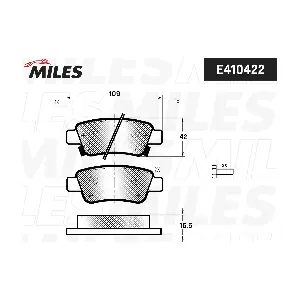 MILES E410422