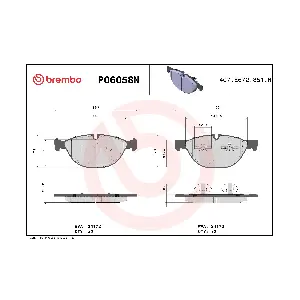 P06058N BREMBO